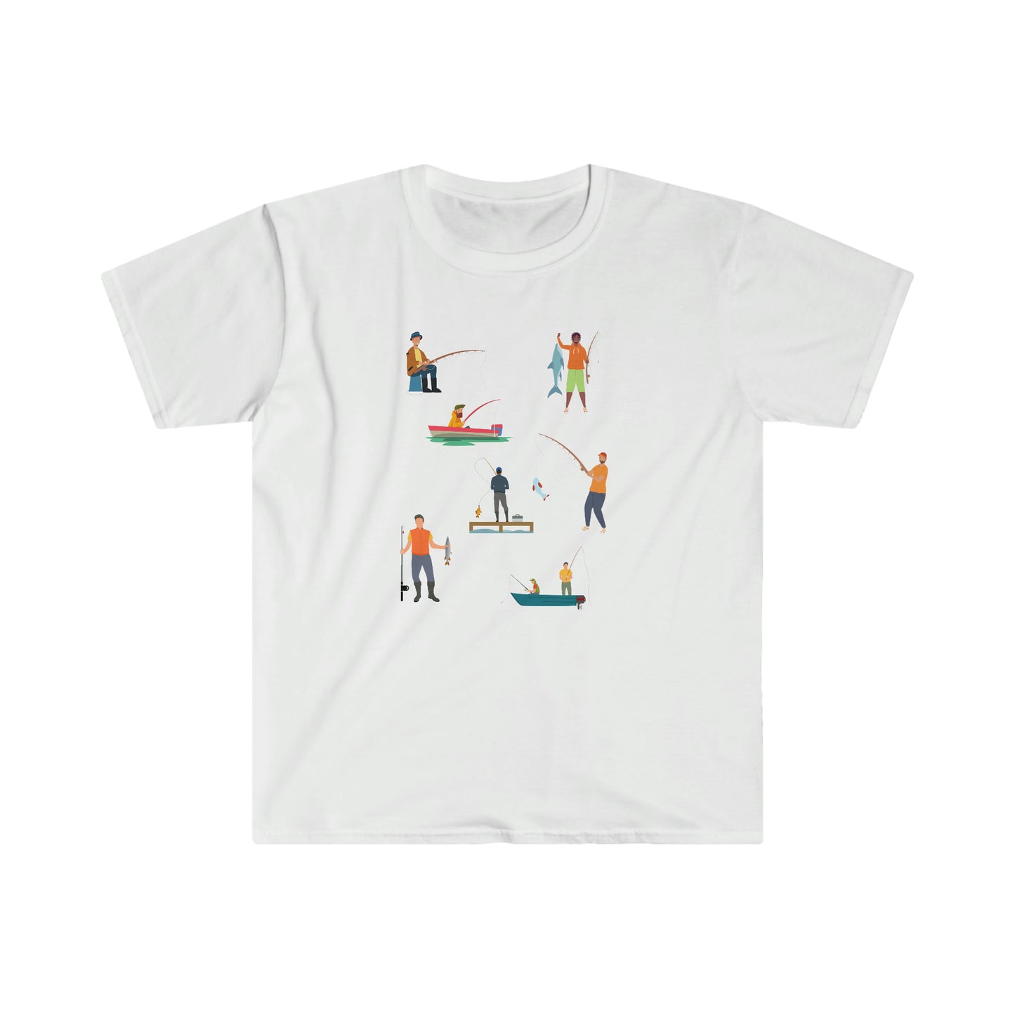 "Fisherman" Unisex Softstyle T-Shirt