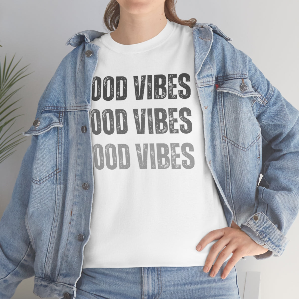 "Triple Good Vibes" Unisex Heavy Cotton Tee