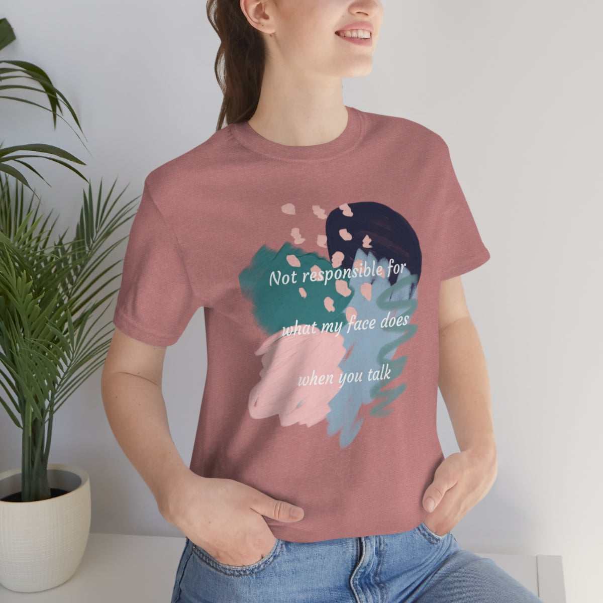 "Not Responsible" Unisex Jersey Short Sleeve Tee