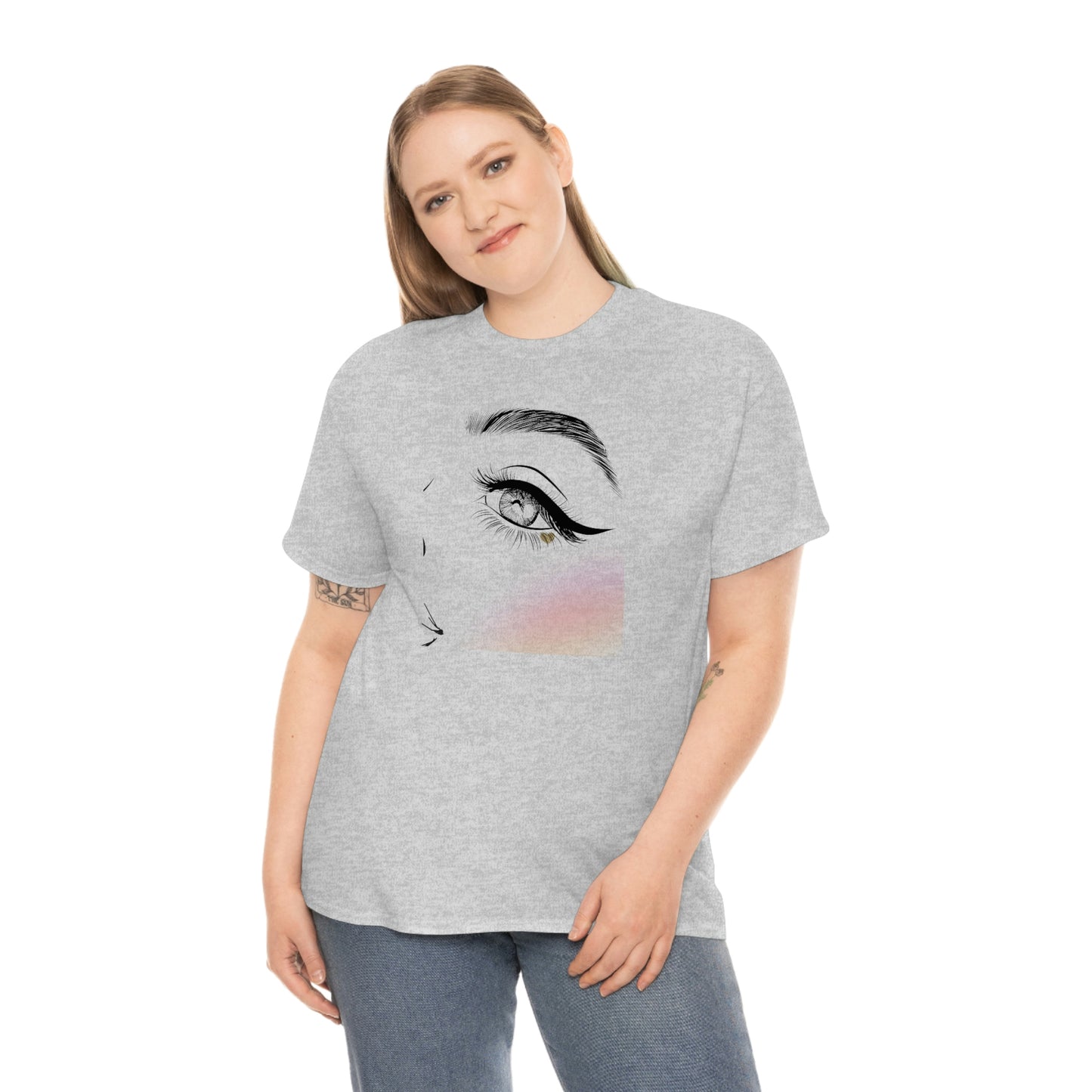 "Looking Up" Unisex Heavy Cotton Tee