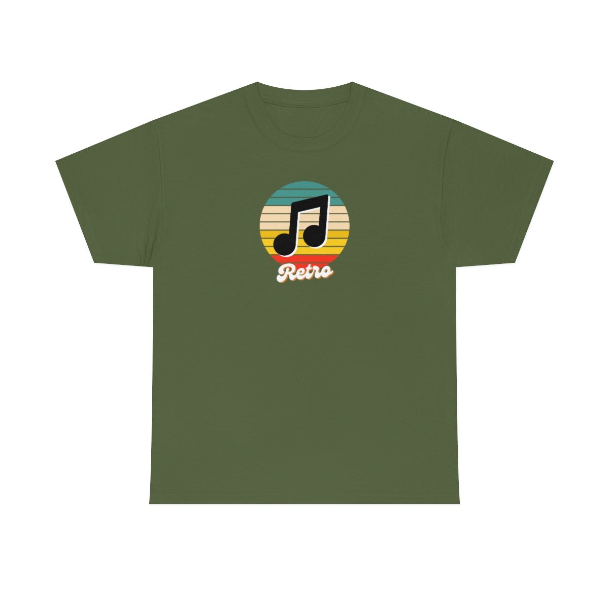 "Retro" Unisex Heavy Cotton Tee