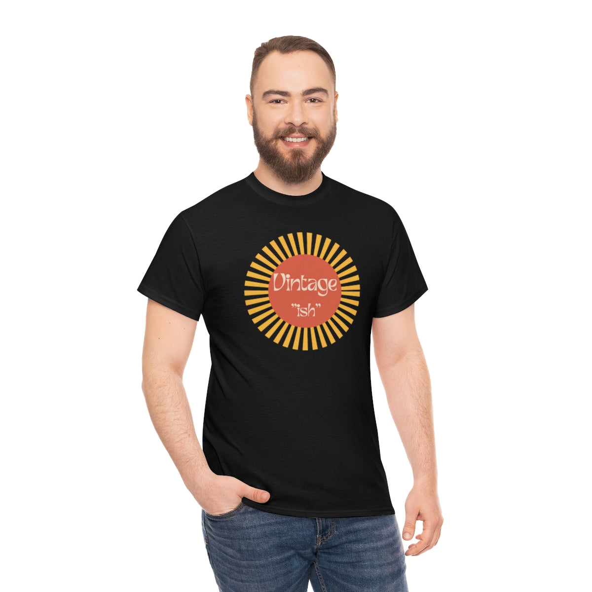 Vintage "ISH" Unisex Heavy Cotton Tee