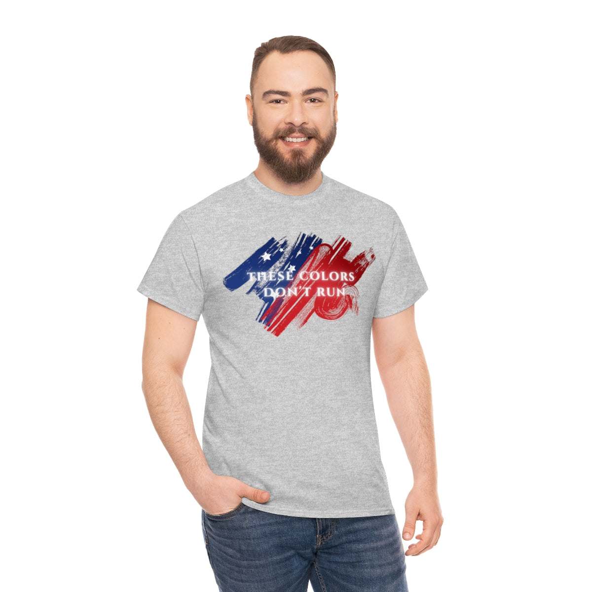 "These Colors Don't Run" Unisex Heavy Cotton Tee