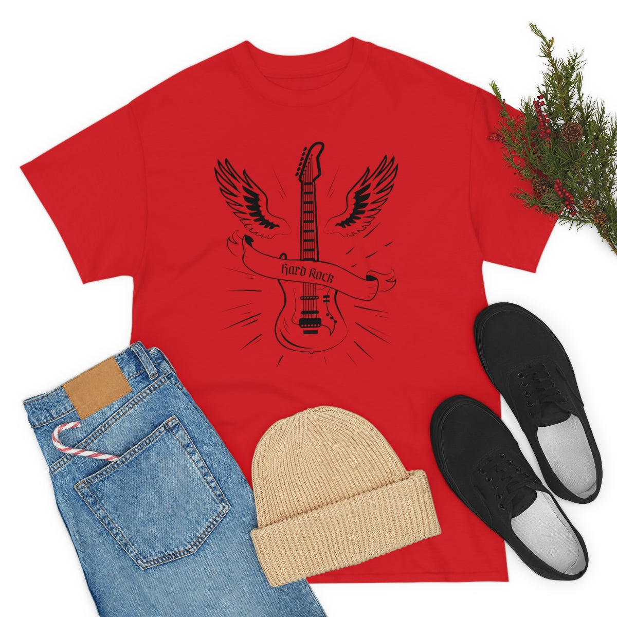 "Hard Rock" Unisex Heavy Cotton Tee