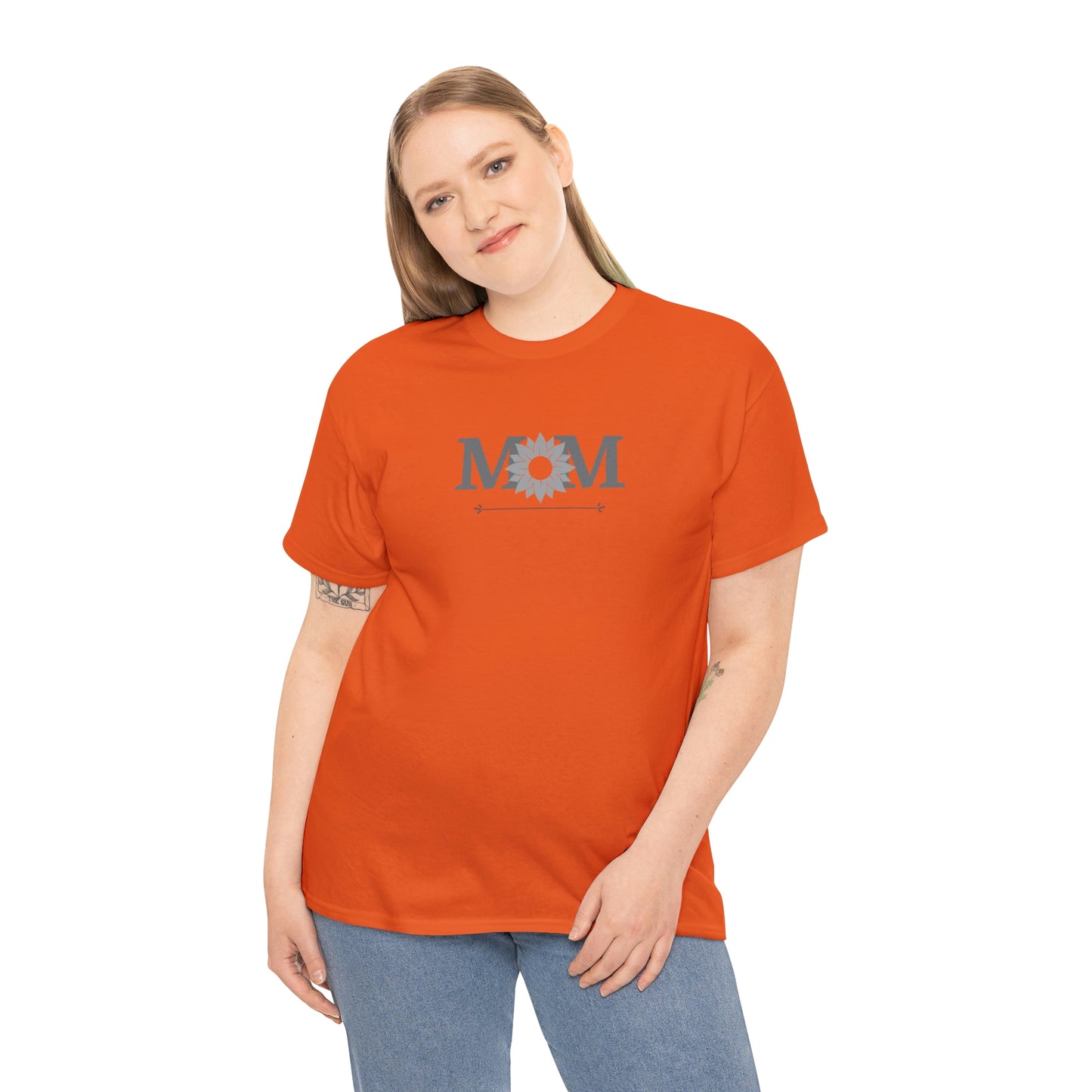 "Mom" Unisex Heavy Cotton Tee