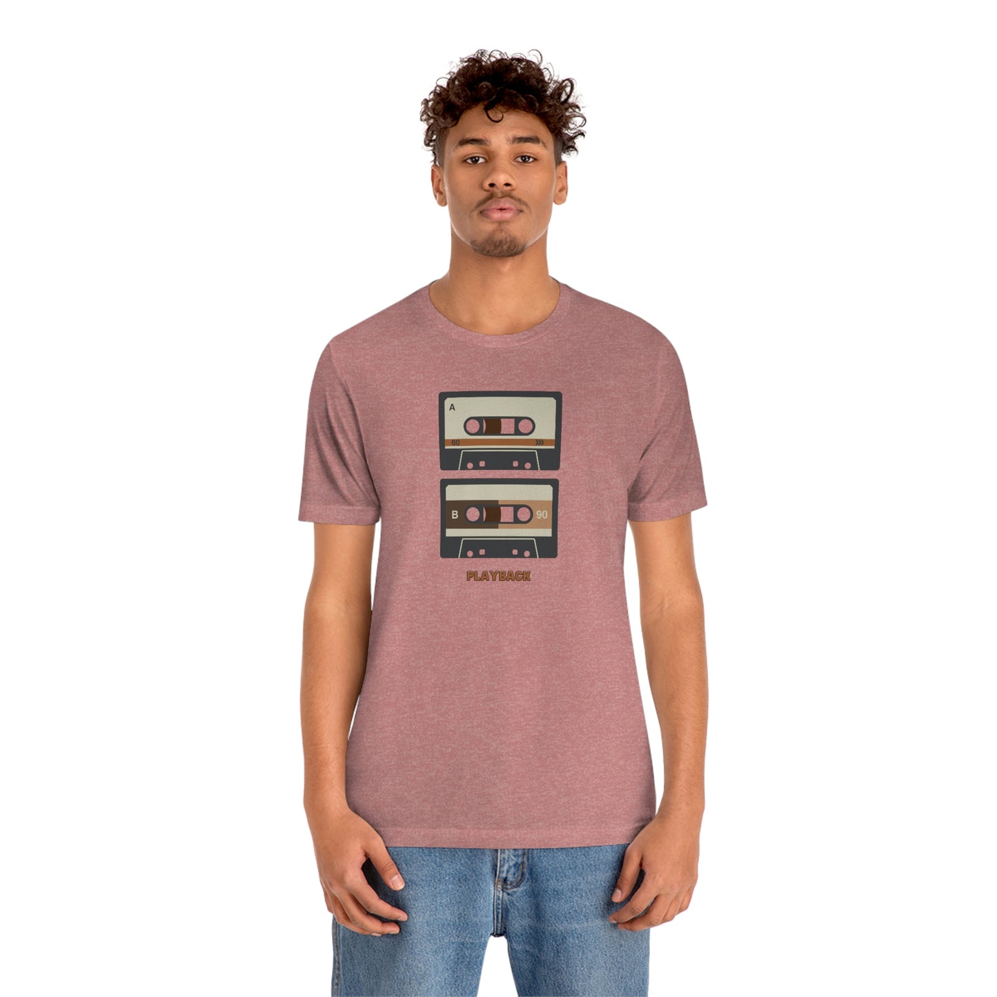 "Playback" Unisex Jersey Short Sleeve Tee