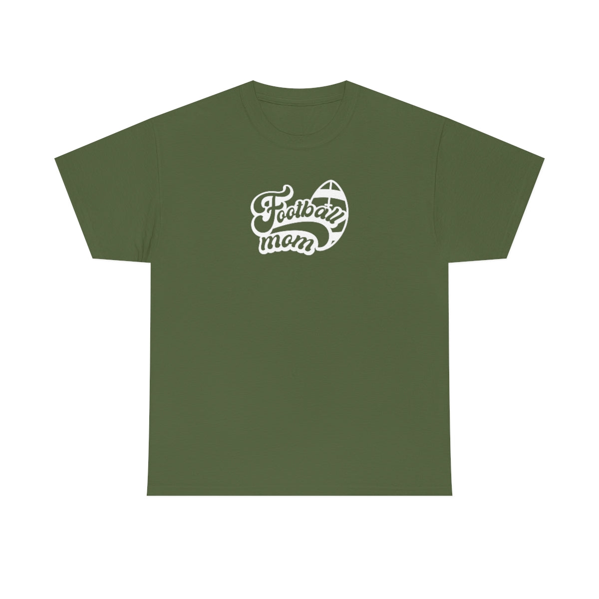 Football Mom Unisex Heavy Cotton Tee