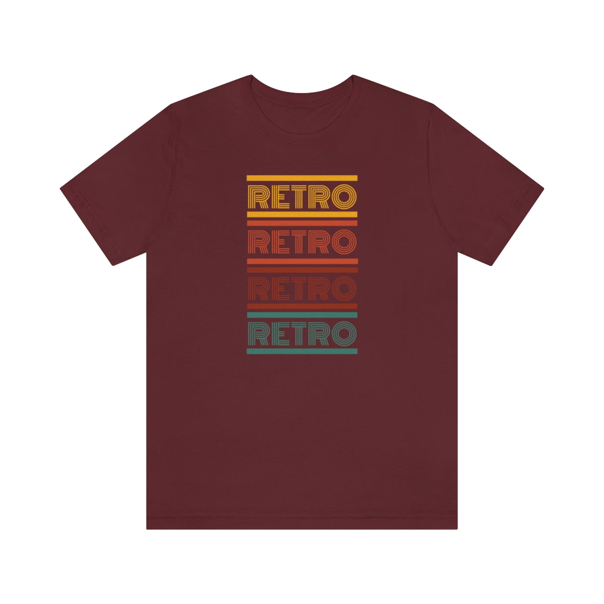 Retro Unisex Jersey Short Sleeve Tee