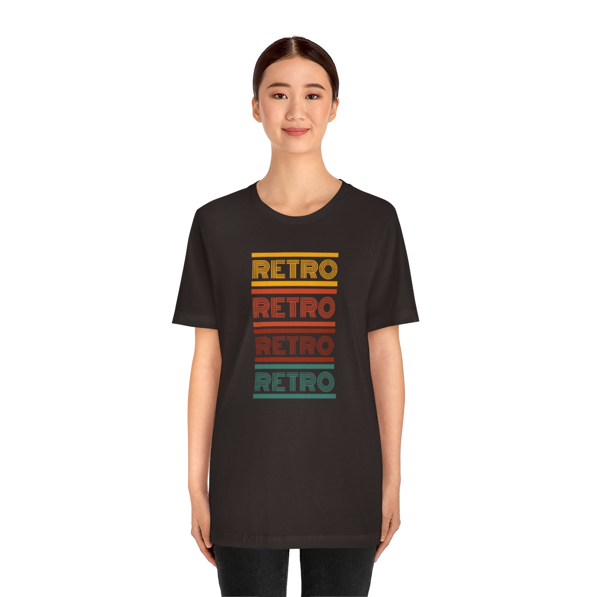 Retro Unisex Jersey Short Sleeve Tee