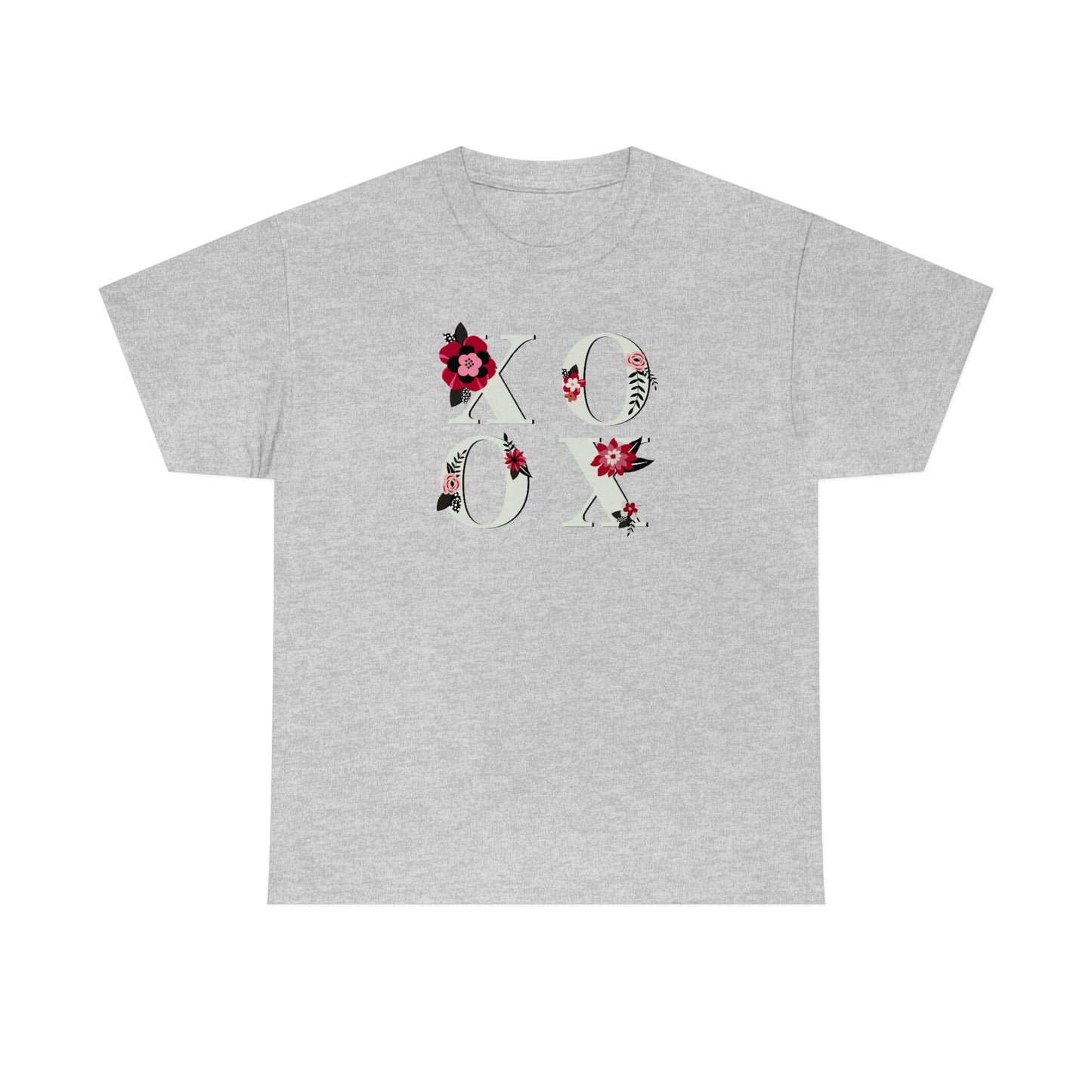 "XO OX" Unisex Heavy Cotton Tee