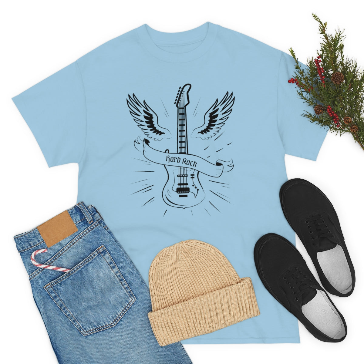 "Hard Rock" Unisex Heavy Cotton Tee