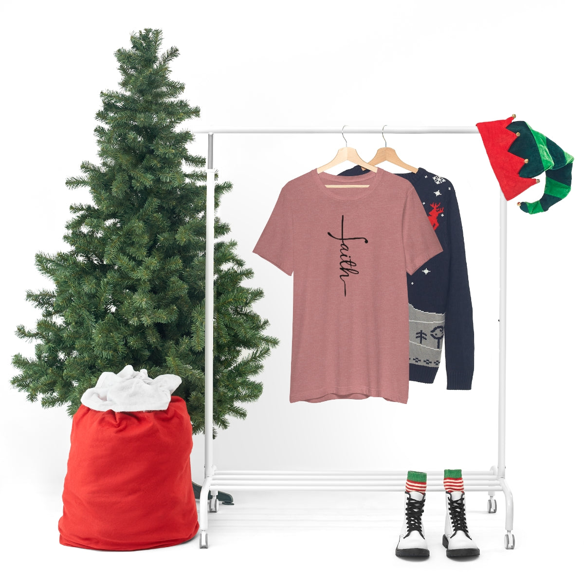 "Faith" Unisex Jersey Short Sleeve Tee
