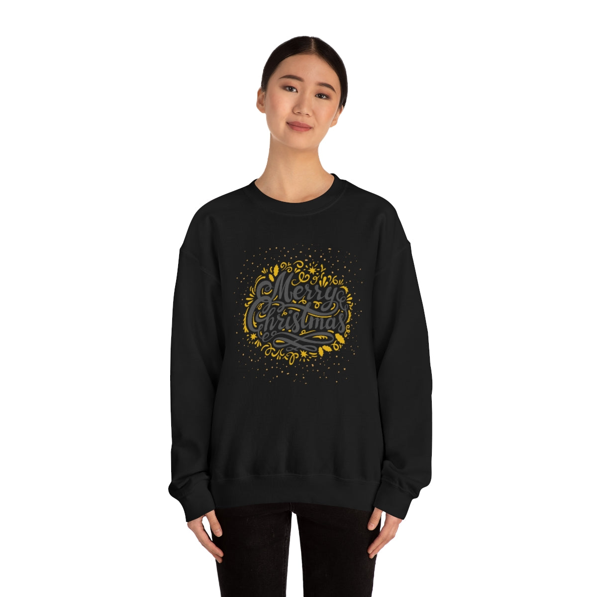"Merry Christmas" Unisex Heavy Blend™ Crewneck Sweatshirt