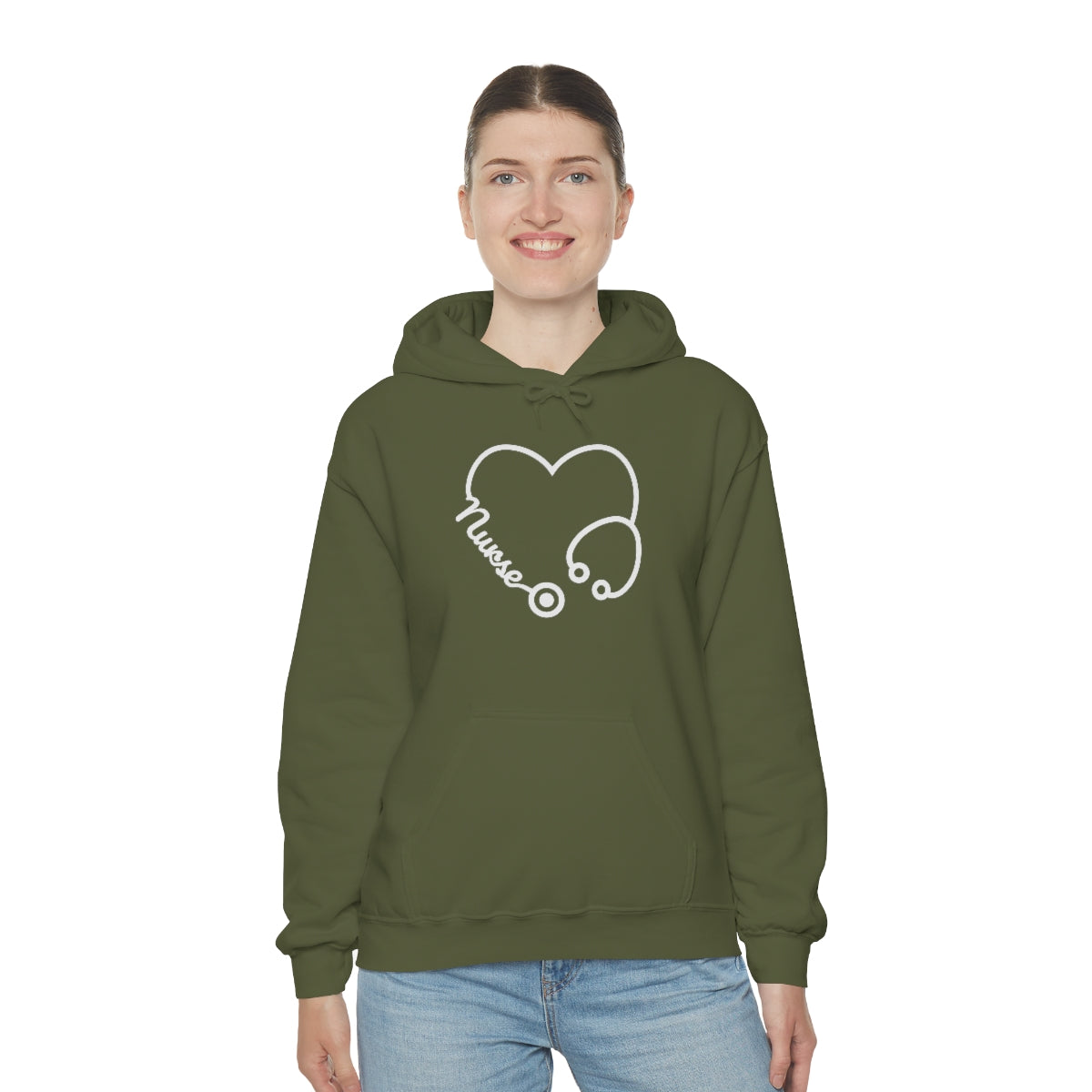 "Nurse" Unisex Heavy Blend™ Hooded Sweatshirt