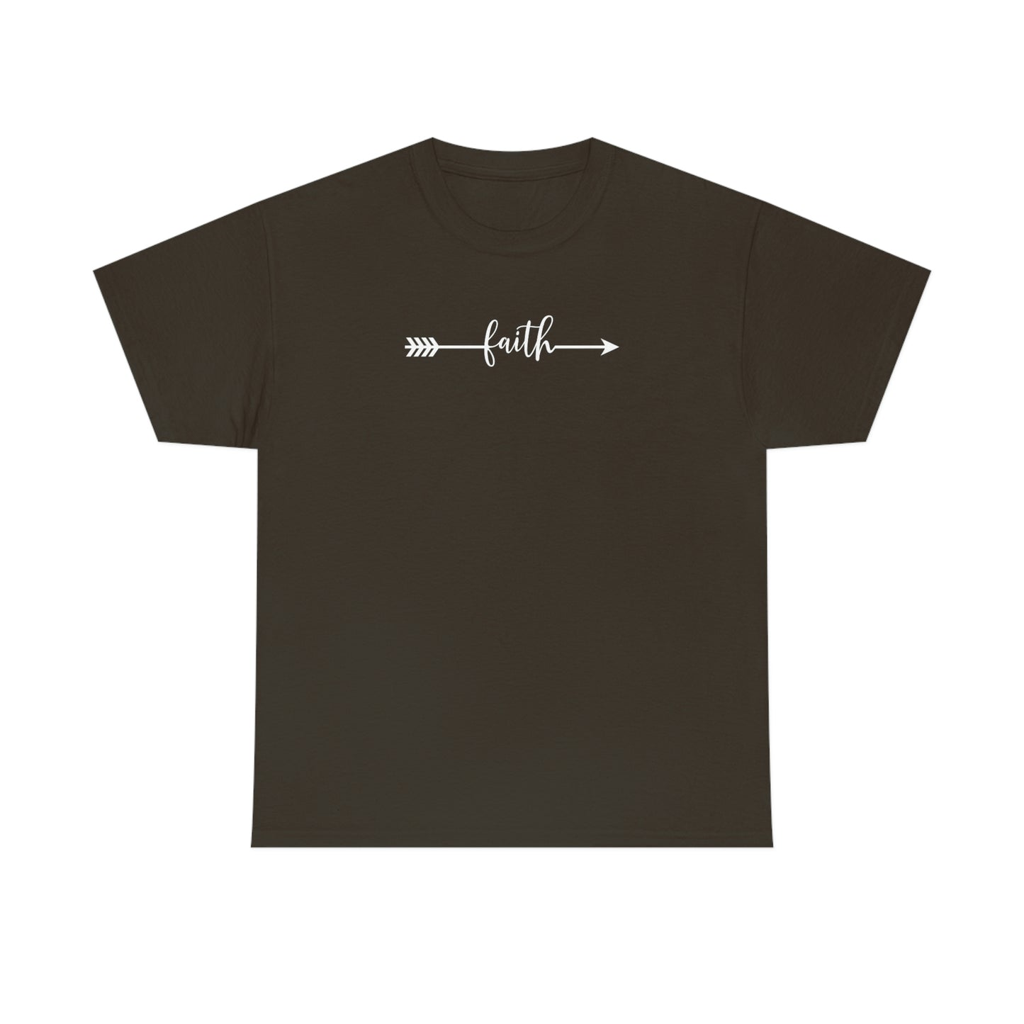 "Faith Arrow" Unisex Heavy Cotton Tee