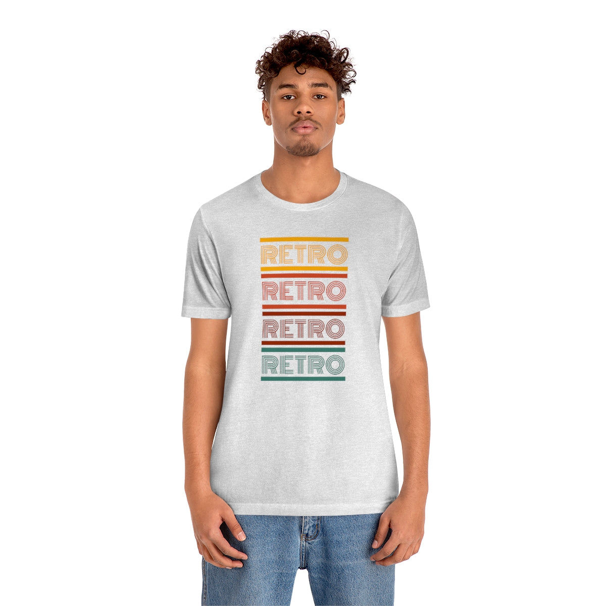 Retro Unisex Jersey Short Sleeve Tee