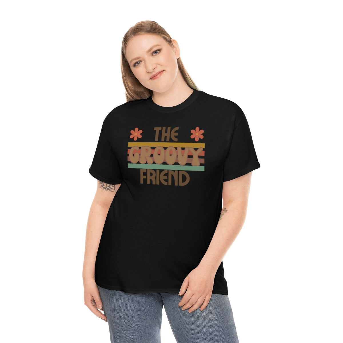 The Groovy Friend Unisex Heavy Cotton Tee