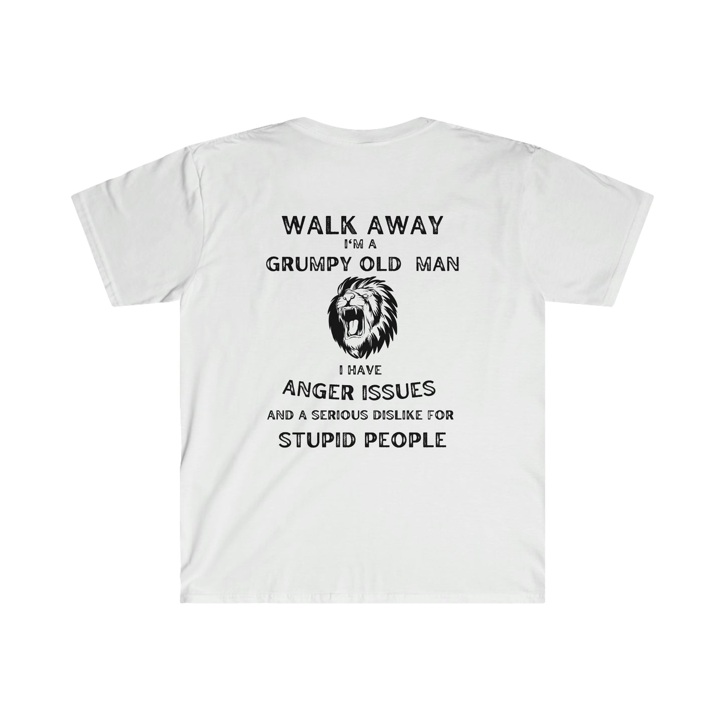 "Grumpy Old Man" Unisex Softstyle T-Shirt