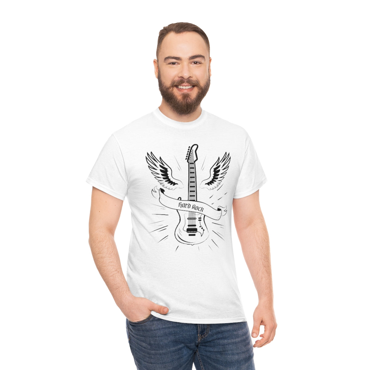 "Hard Rock" Unisex Heavy Cotton Tee