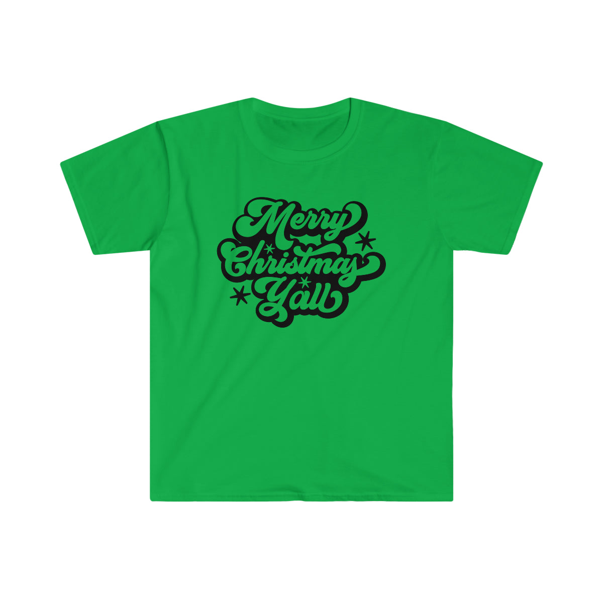 "Merry Christmas Ya'll" Unisex Softstyle T-Shirt