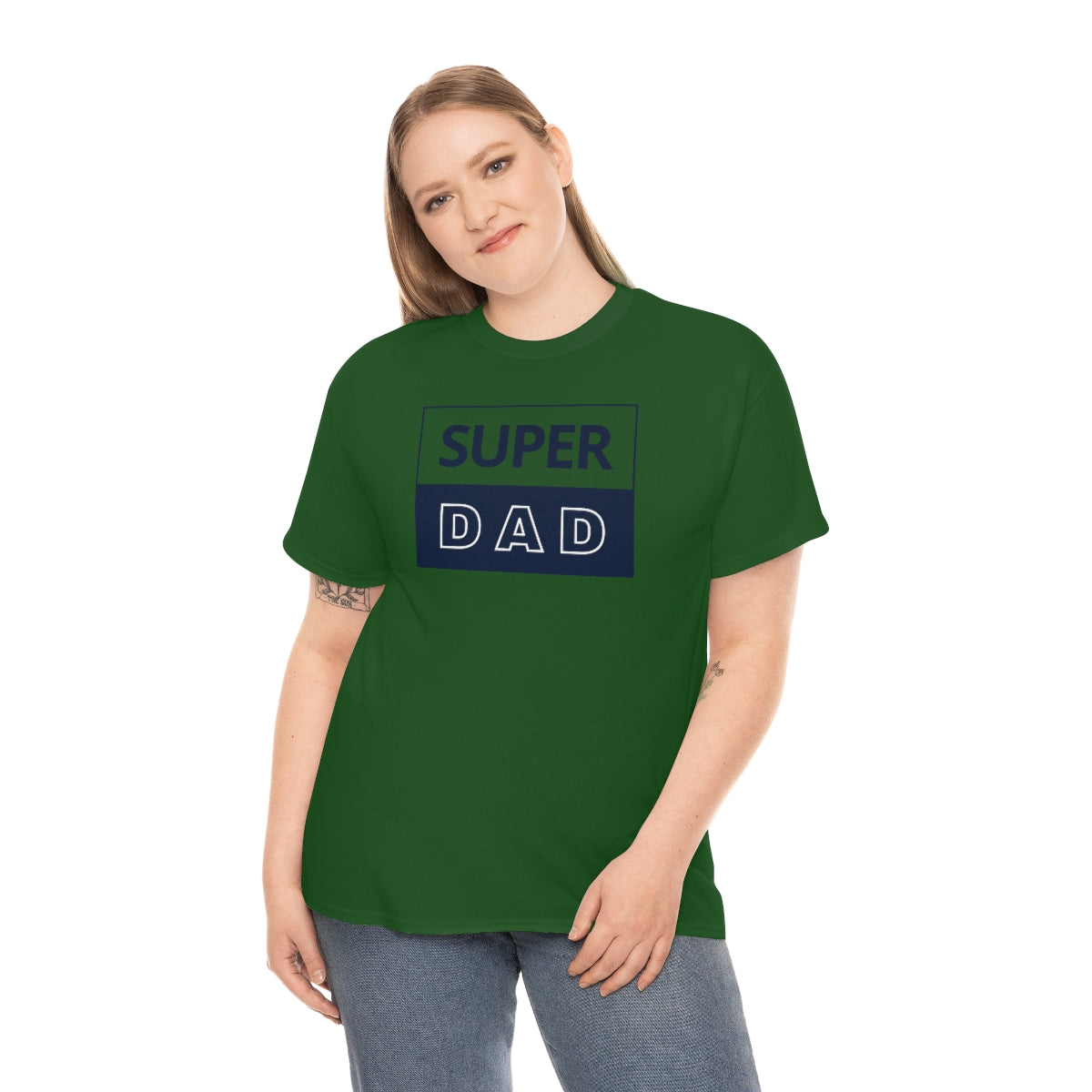 "Super Dad" Unisex Heavy Cotton Tee