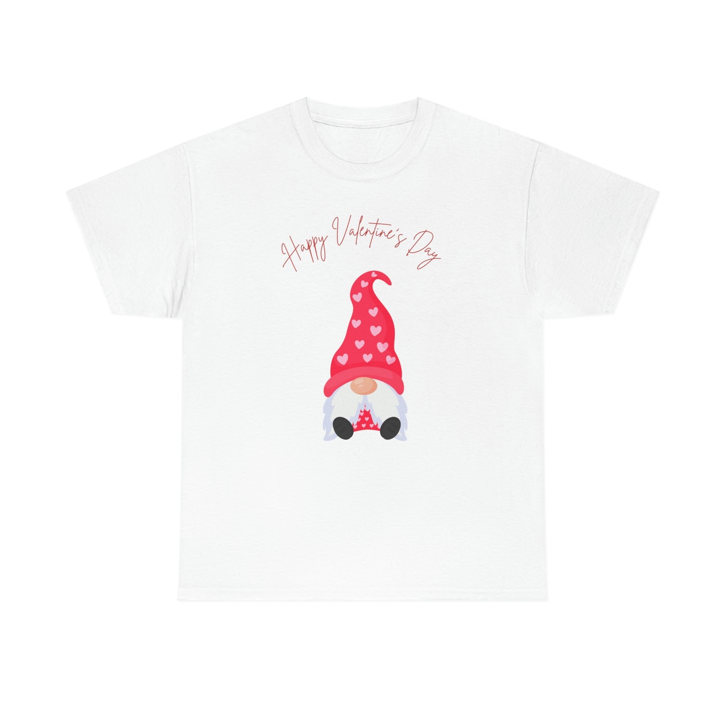 "Happy Valentine's Day" Unisex Heavy Cotton Tee