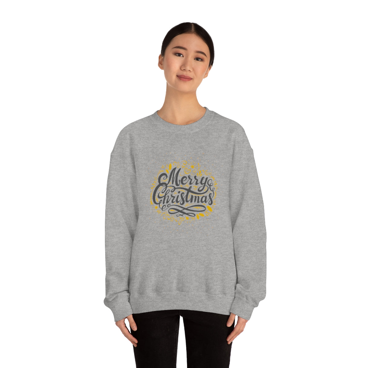 "Merry Christmas" Unisex Heavy Blend™ Crewneck Sweatshirt