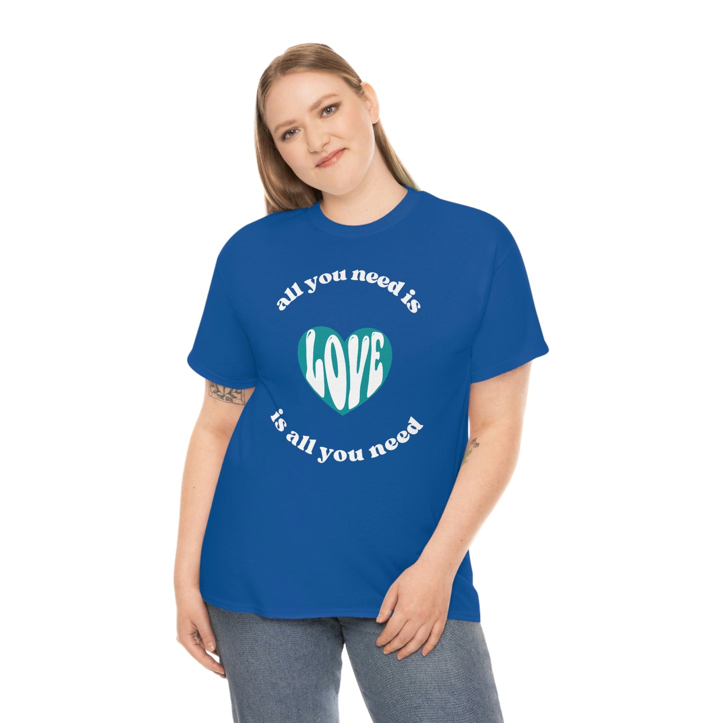 "Love" Unisex Heavy Cotton Tee