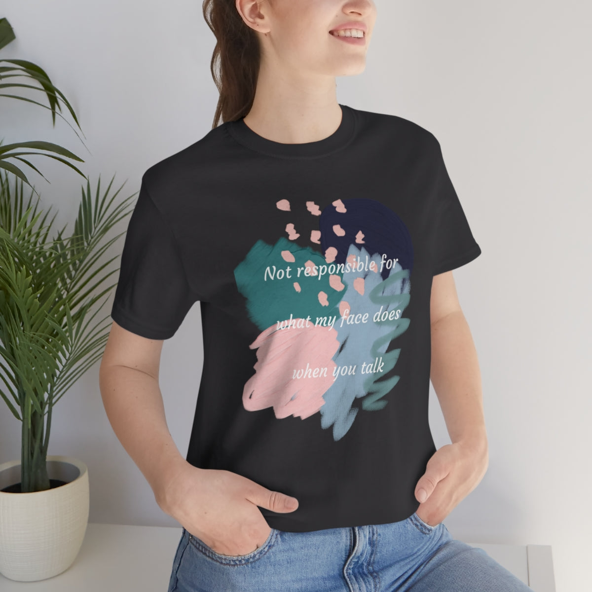 "Not Responsible" Unisex Jersey Short Sleeve Tee