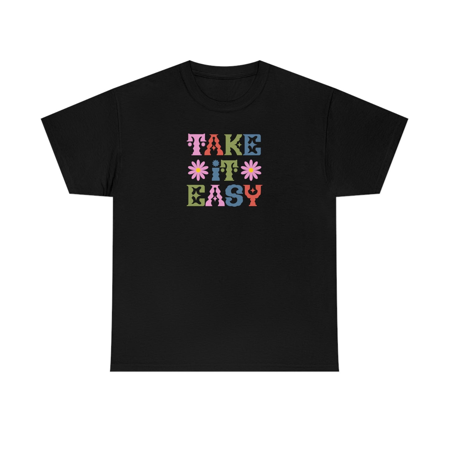 "Take It Easy" Unisex Heavy Cotton Tee