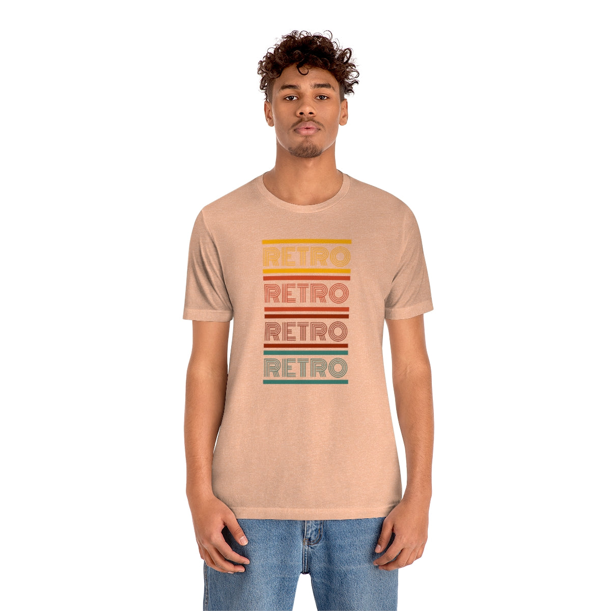 Retro Unisex Jersey Short Sleeve Tee