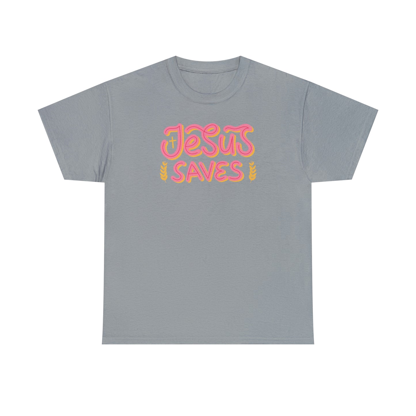 "Jesus Saves" Unisex Heavy Cotton Tee