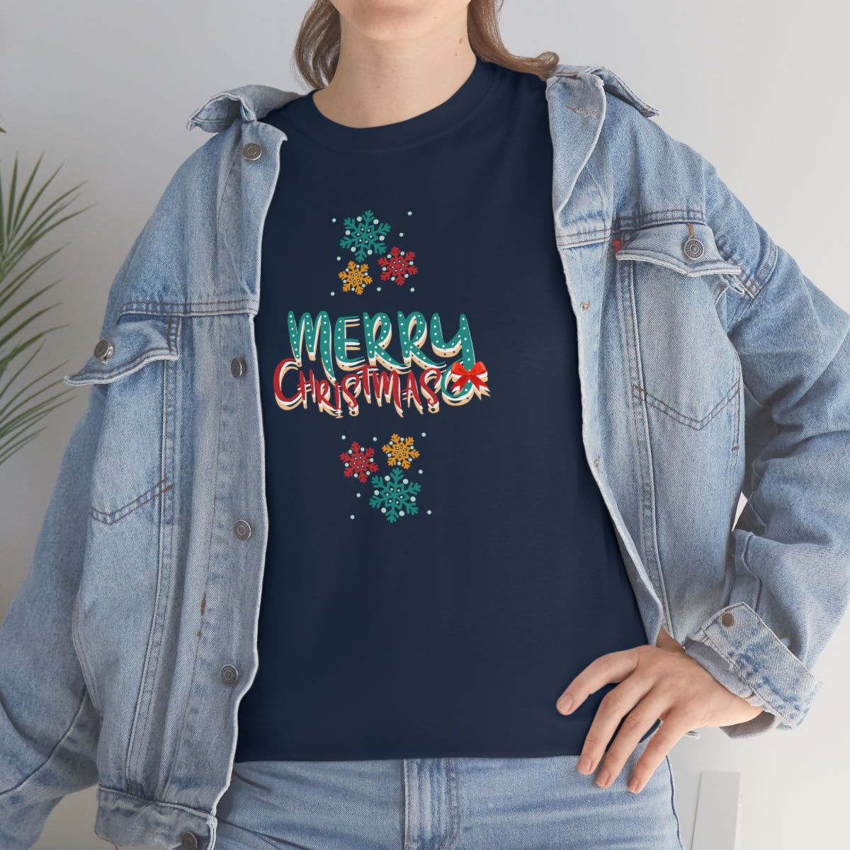 "Merry Christmas" Unisex Heavy Cotton Tee