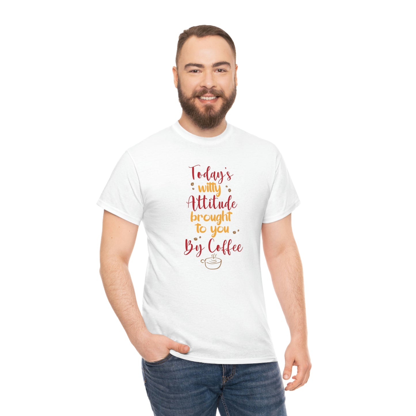 "Witty Attitude" Unisex Heavy Cotton Tee