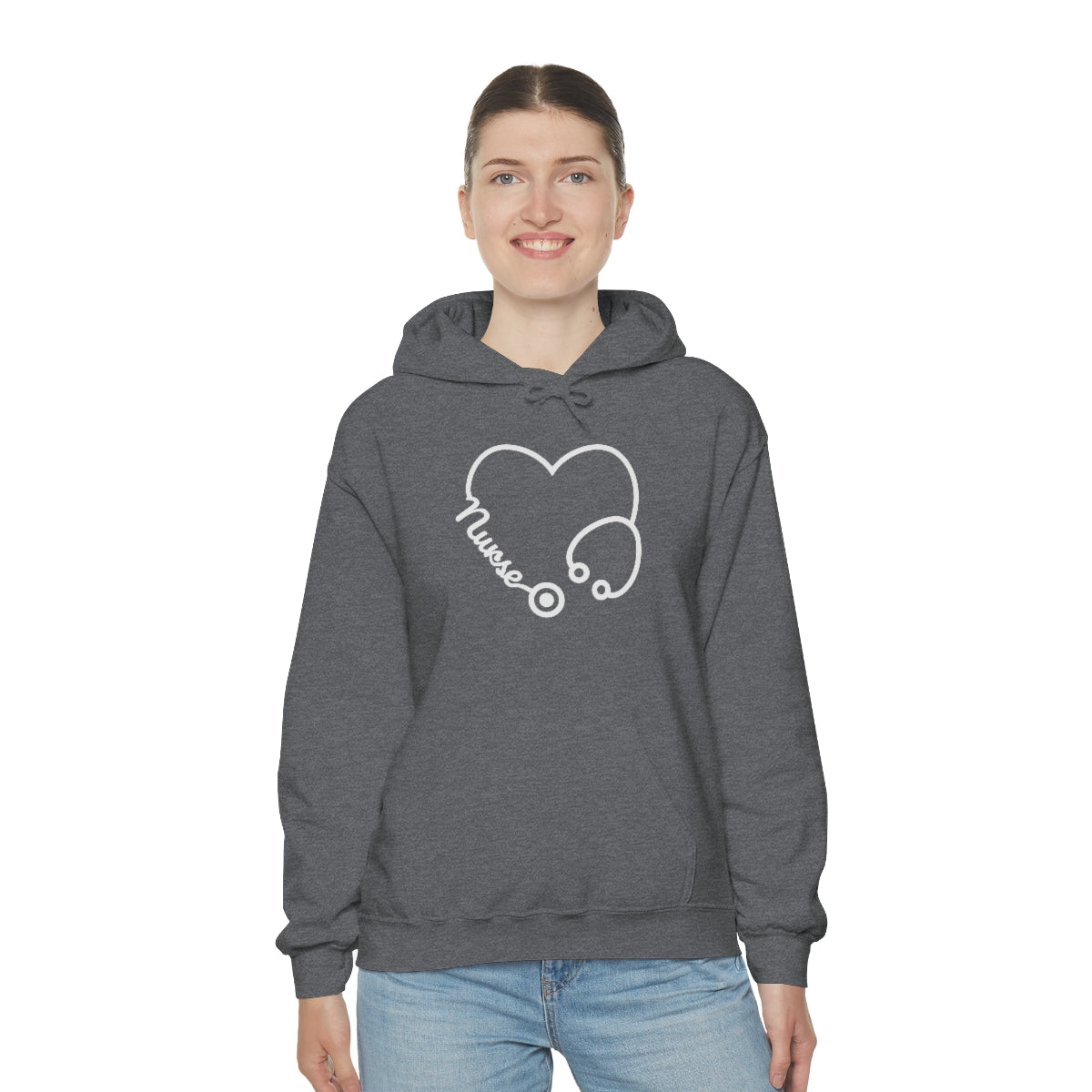 "Nurse" Unisex Heavy Blend™ Hooded Sweatshirt