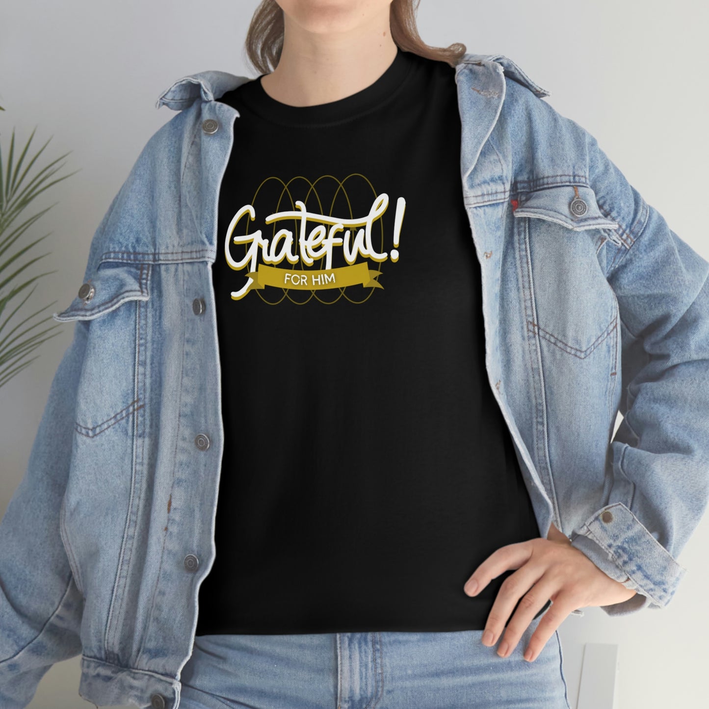 "Grateful" Unisex Heavy Cotton Tee