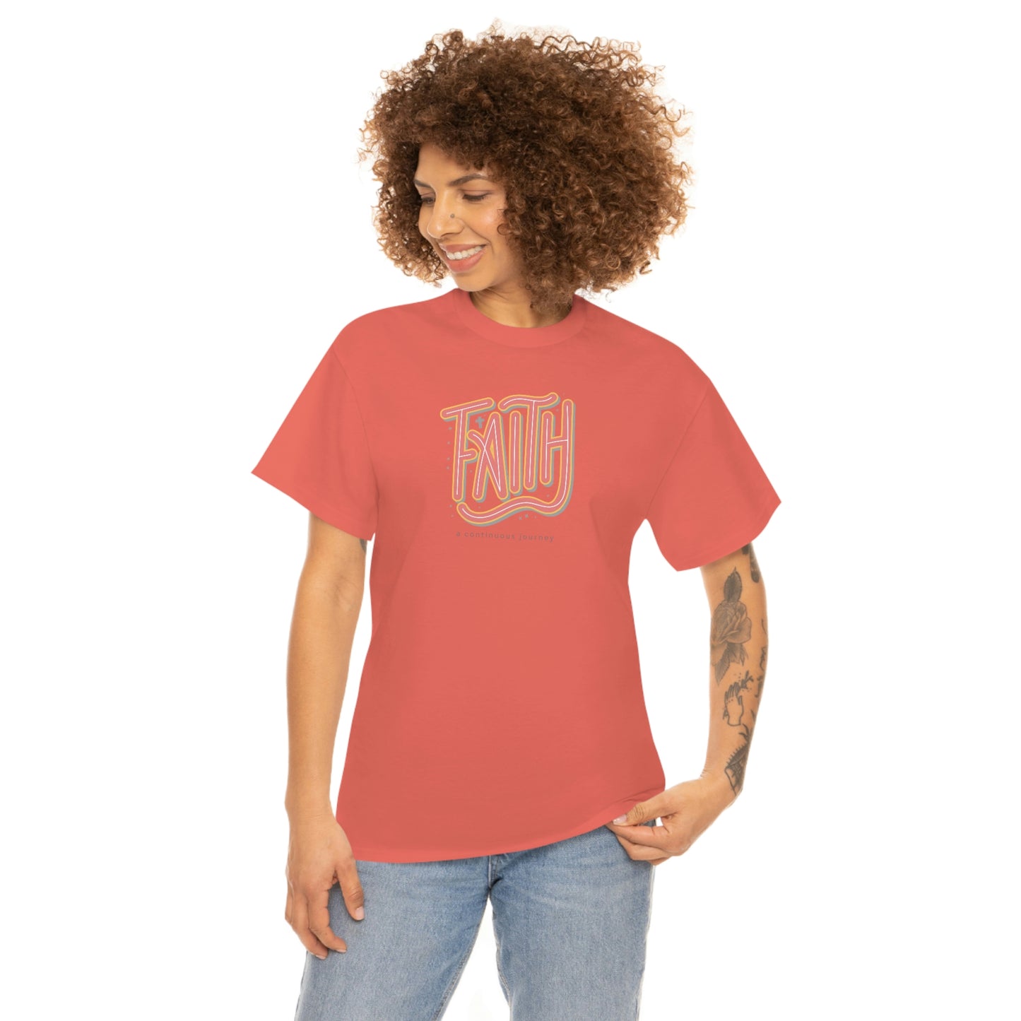 "Faith" Unisex Heavy Cotton Tee