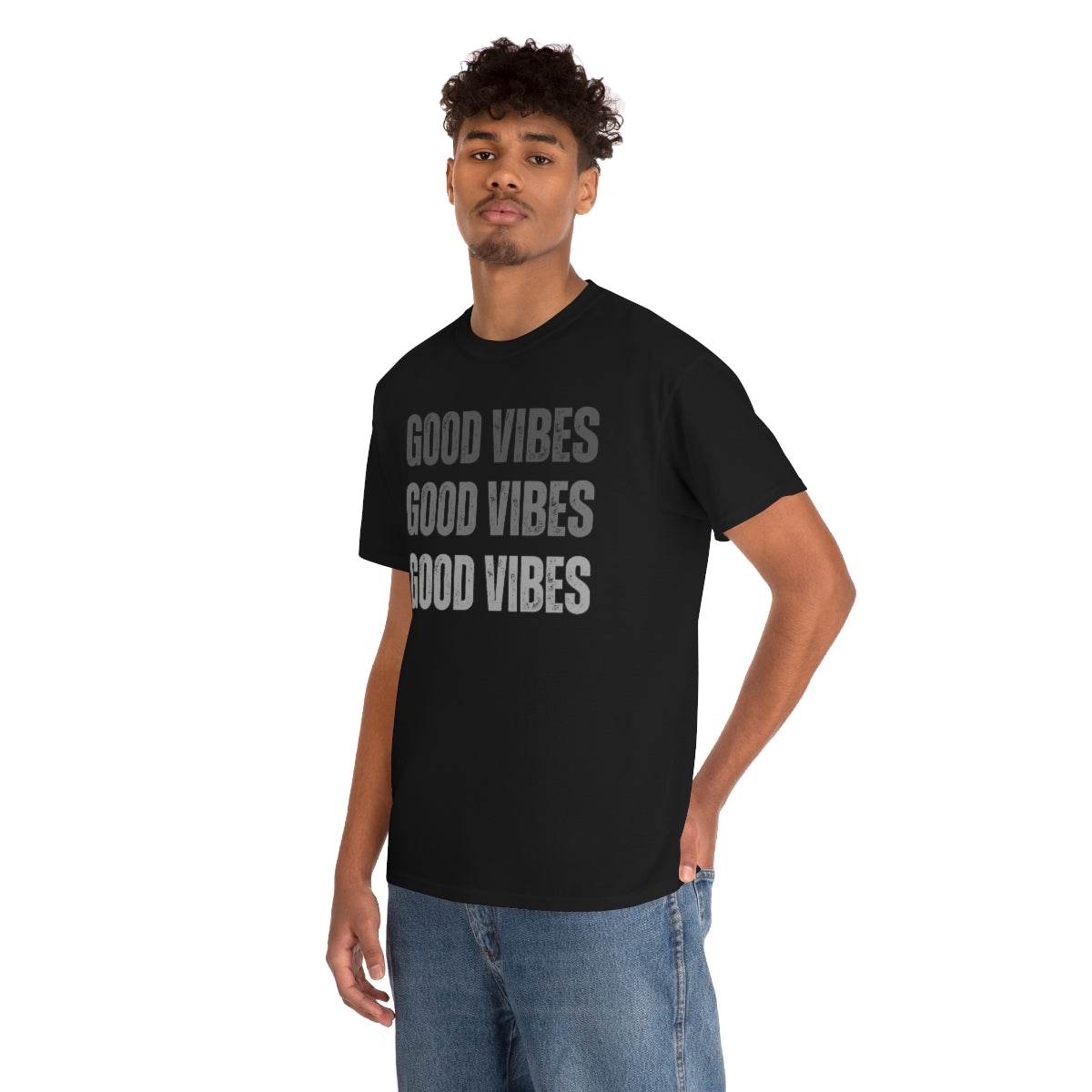 "Triple Good Vibes" Unisex Heavy Cotton Tee