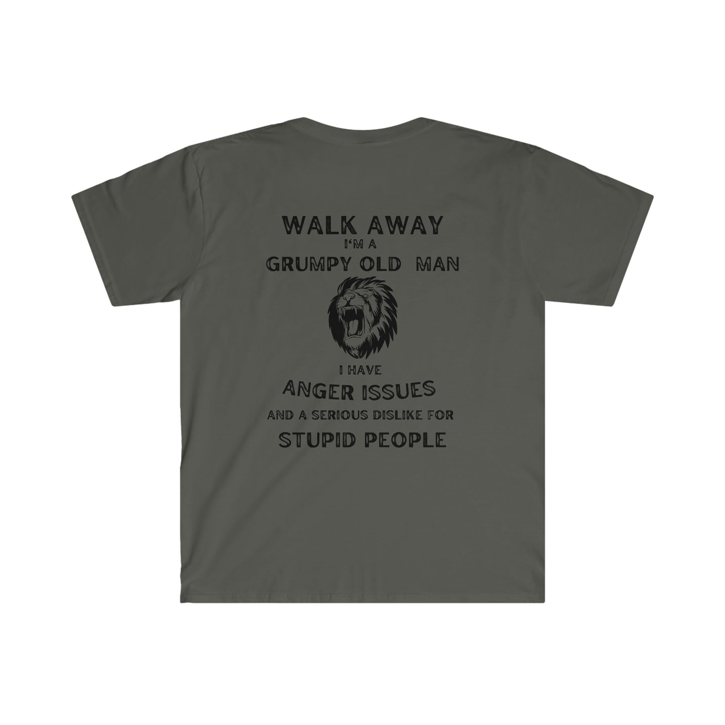"Grumpy Old Man" Unisex Softstyle T-Shirt