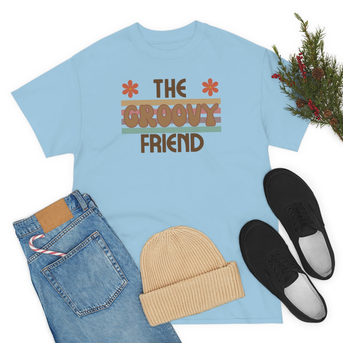The Groovy Friend Unisex Heavy Cotton Tee