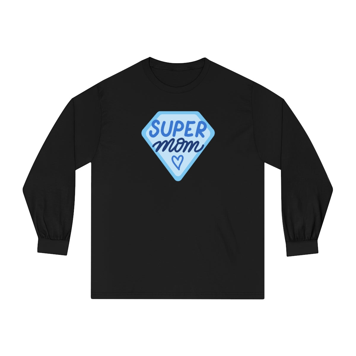 "Super Mom" Unisex Classic Long Sleeve T-Shirt