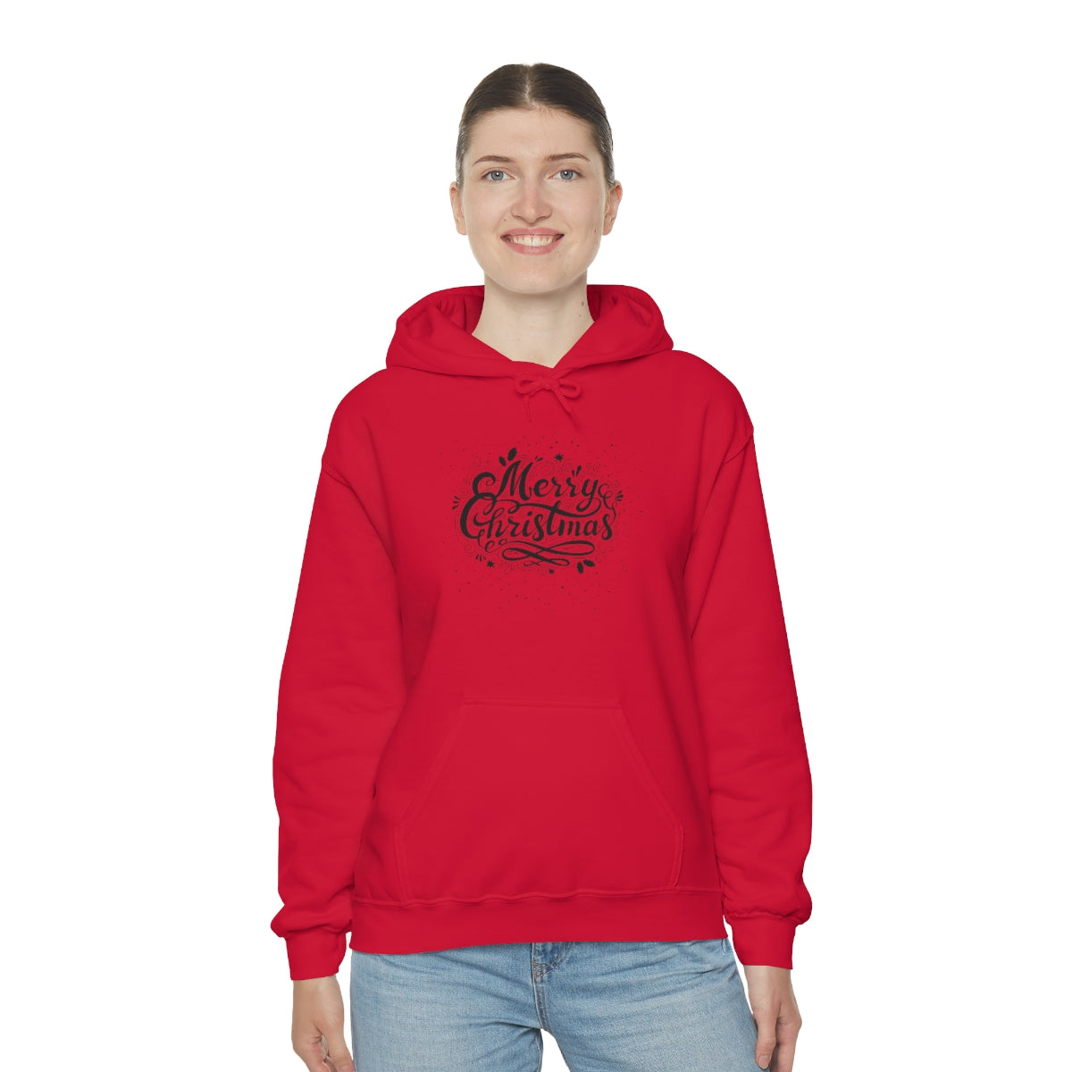 "Merry Christmas" Unisex Heavy Blend™ Hooded Sweatshirt