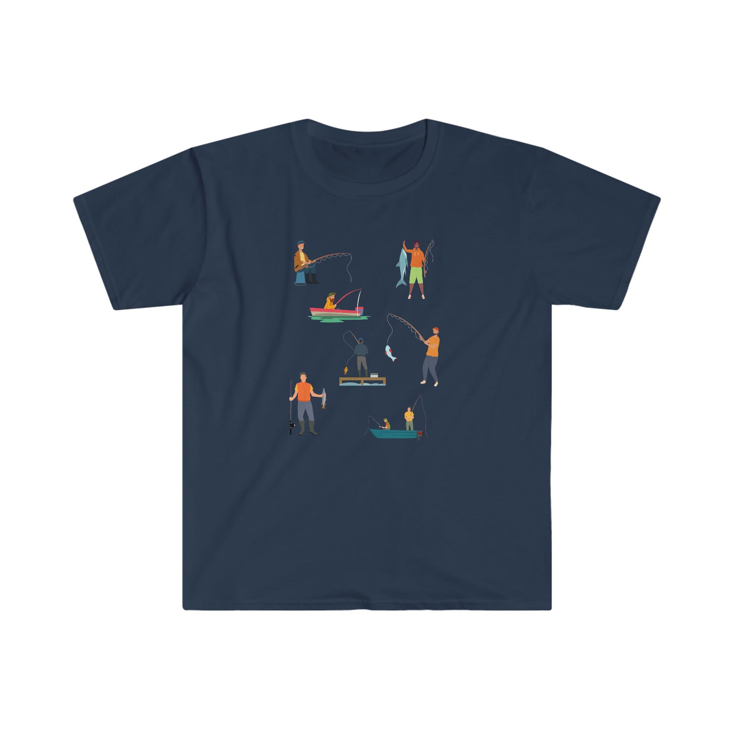 "Fisherman" Unisex Softstyle T-Shirt