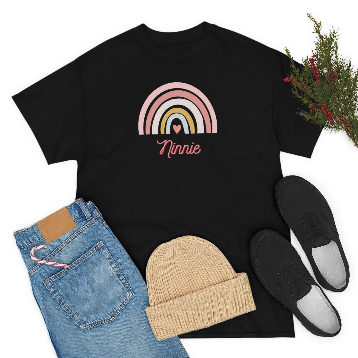 "Ninnie" Unisex Heavy Cotton Tee