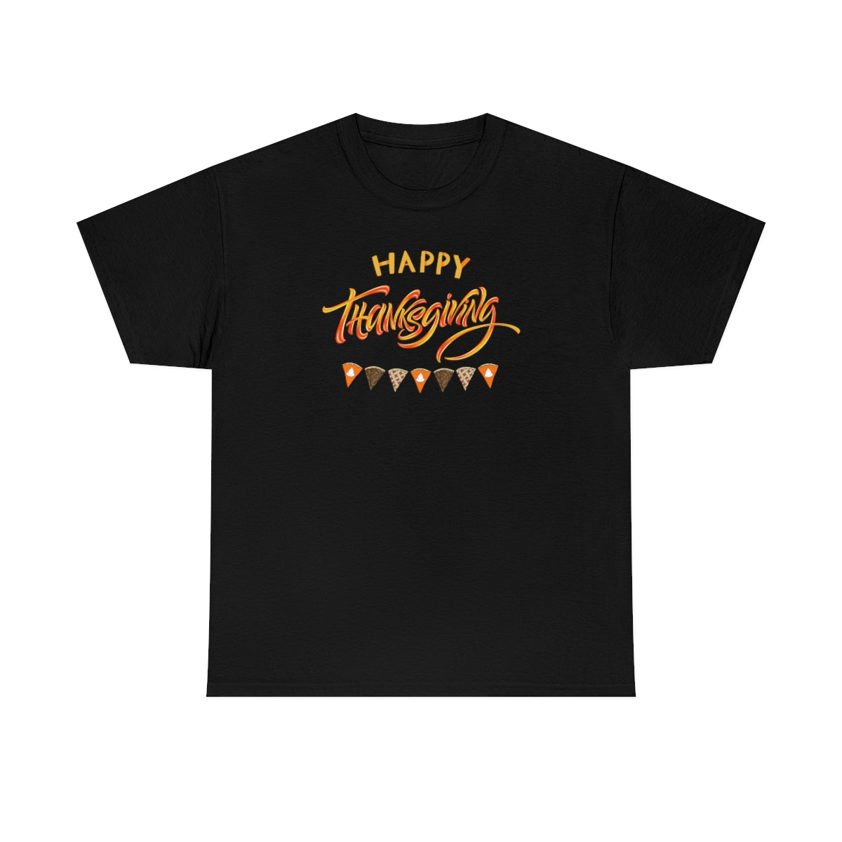 "Happy Thanksgiving" Unisex Heavy Cotton Tee