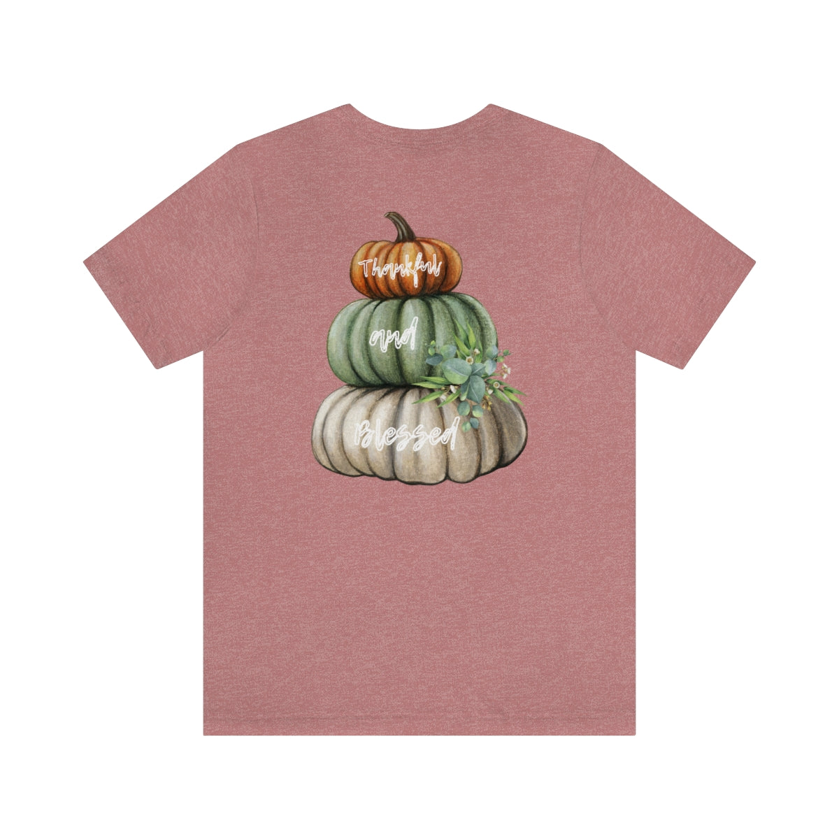 "Thankful And Blessed" Unisex Jersey Short Sleeve Tee