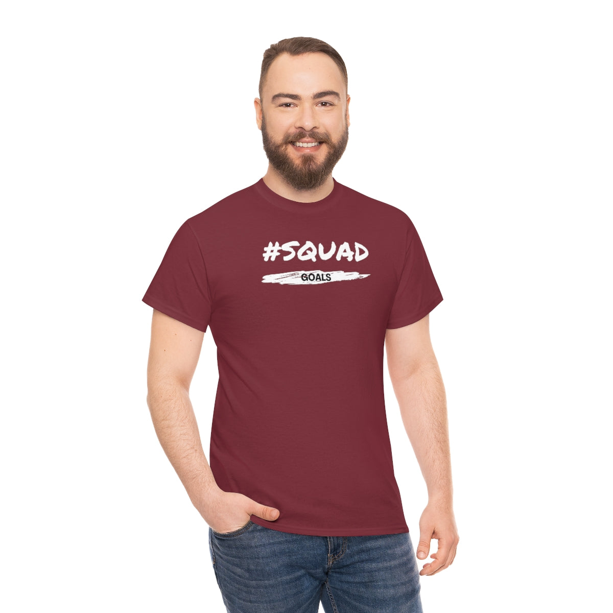 "Squad Goals" Unisex Heavy Cotton Tee