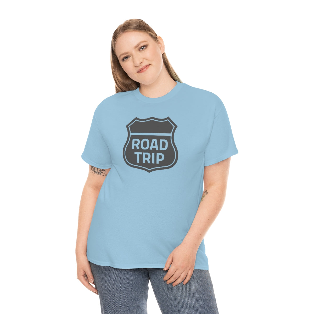 "Road Trip" Unisex Heavy Cotton Tee