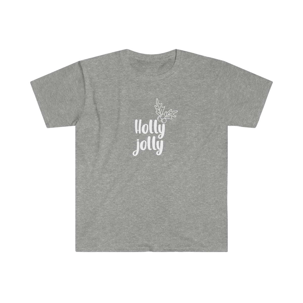 "Holly Jolly" Unisex Softstyle T-Shirt