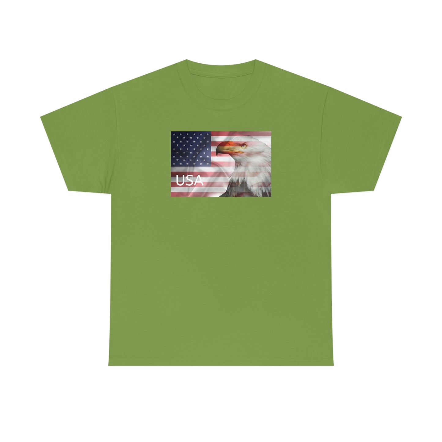 "USA Eagle" Unisex Heavy Cotton Tee